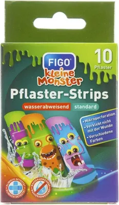 Immagine prodotto di Gessi per bambini Figo piccoli mostri 10 pz