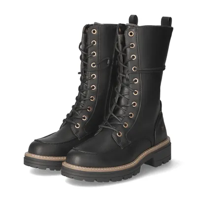 Produktbild von Mustang Veterschoenen Hoog Veterschoenen Hoog - zwart - Maat 36