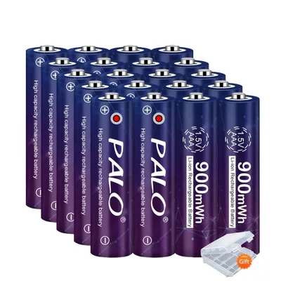 Zdjęcie produktu dla Akumulatory AAA, litowo-jonowe, ładowarka, 20 baterii AAA