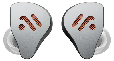 Immagine prodotto di Auricolari in-ear con cavo, design aperto, vestibilità comoda, argento
