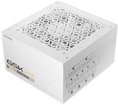 Imagen del producto de Antec 0-761345-20094-3 Antec Netzteil GSK 850 EC  80+G  F-Modular ATX3.1/GEN5.1  WH retail