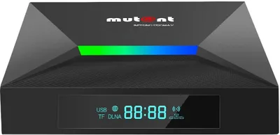Produktbild von Mutant Inferno ProMax 8K UHD Android 9.0 IP-Receiver (Dual-WiFi, USB 3.0, HDMI, MicroSD, Schwarz)