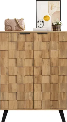 Produktbild von Sideboard Breite 80 cm, Mehrzweckschrank mit Türen, Küchenschrank, Aufbewahrungsschrank