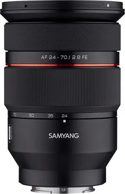 Produktbild von Samyang AF 24-70mm F2.8 FE, Standardzoomobjektiv, 17/14, 24 - 70 mm, Sony FE, Autofokus