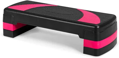 Produktbild von Fitness Steppbrett Hoehenverstellbar, Fitness Stepper Multifunktional, Aerobic Steppbrett Steppbench für Heimtraining, Fitness Step Board Stepp Trainer