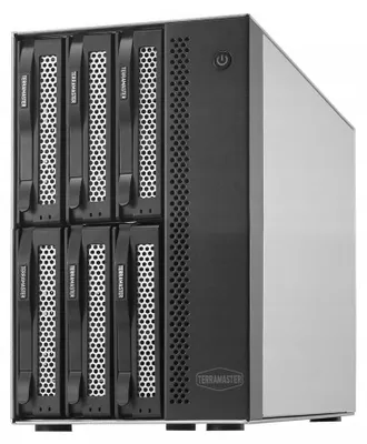 Zdjęcie produktu dla TerraMaster D6-320, 3,4 kg, Desktop, Czarny
