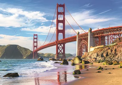 Produktbild von TREFL Puzzle Golden Gate Bridge, San Francisco, USA 1000 Teile