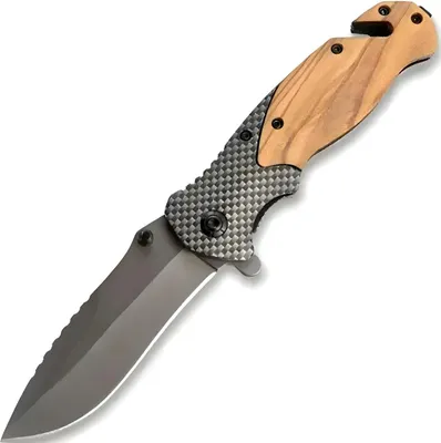 Produktbild von Outdoor Klappmesser LV-39376 - Braun / Schwarz KP39376