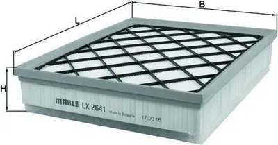Produktbild von Luftfilter KNECHT LX 2641
