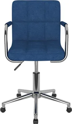 Zdjęcie produktu dla VidaXL 3088159, Stal chromowana, Pianka, Poliester, 480 mm, 470 mm, 74,5 cm, 86 cm, 40 cm
