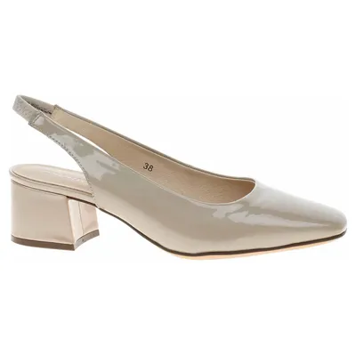 Produktbild von Damen Caprice Pumps 9-29500-20 beige Lack 41