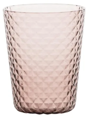 Produktbild von Zafferano 6-teiliges Trinkglas-Set aus der Isolano-Kollektion, mundgeblasen, mit Diamanteffekt, in Amethystfarbe - Eleganz für den Tisch