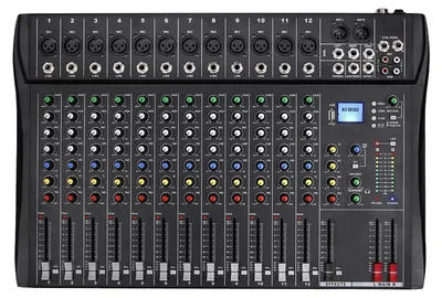 Immagine prodotto di Mixer audio, 8 canali, compatibile con USB, modello DT12