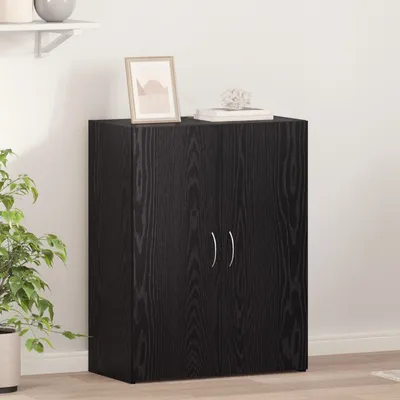 Produktbild von Desgin Büroschrank Schwarze Eiche 60x32x77.5 cm Holzwerkstoff - Aktenschränke 869122