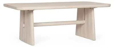 Couchtisch Elisheva 110 x 60 x 50 cm Mangoholz Natur