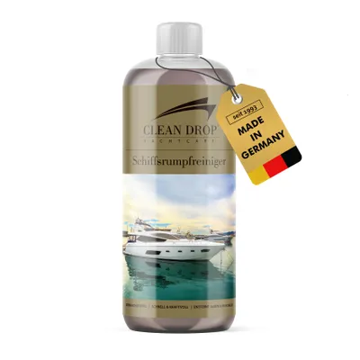 Produktbild von ABACUS® Bootsreiniger, Schiffsrumpfreiniger, Schiffsreiniger, Bootsrumpfreiniger, Yachtreiniger, Unterwasserschiffreiniger Clean Drop 1 x 1L (2428)