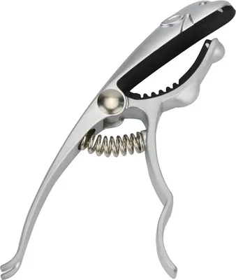 Zdjęcie produktu dla Saluaqui Unique Leopard Design Guitar Capo Zinc Alloy Capo do gitar akustycznych, folkowych, klasycznych, ukulele, basowych - profesjonalne do instrumentów strunowych (SILVER)