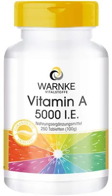 Immagine prodotto di Vitamina A 5.000 U.I. Compresse 250 Capsule