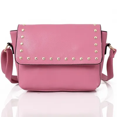 Produktbild von Frey Handtasche Rosa - Elegante Damenhandtasche mit Goldakzenten KP6037