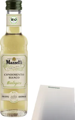 Produktbild von Mazzetti Condimento Bianco fruchtig (250ml Flasche) + usy Block