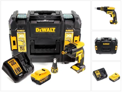 Immagine prodotto di DeWalt DCF 620 M1 18 V Trapano avvitatore per cartongesso in valigetta TSTAK II + 1x Batteria DCB 182 4,0 Ah + Caricabatterie DCB 115