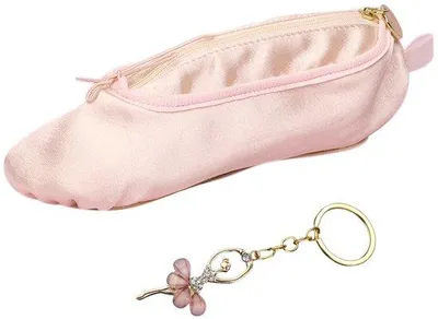 Obrázek produktu pro Růžové pouzdro ve tvaru boty pro dívky, přívěsek na klíče, kreativní