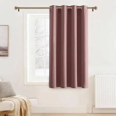 Obrázek produktu pro Záclony, neprůsvitné, starorůžové, 180 x 140 cm, polyester