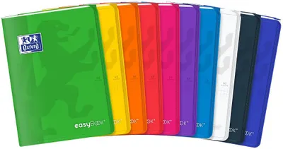 Obrázok produktu pre Poznámkový blok Oxford A5 60k károvaný Easybook s obálkou