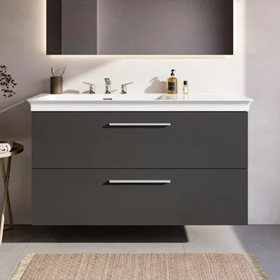 Immagine prodotto di Mobile lavabo Ideal Standard i.life B, 100 cm, con 2 cassetti, design asimmetrico, lato sinistro