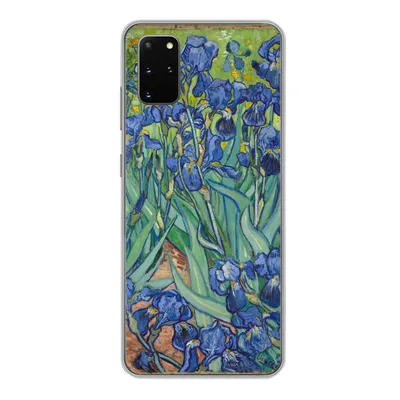 Produktbild von MuchoWow® Handyhülle Schutzhülle Hülle für Samsung Galaxy S20 Plus Schwertlilien - Vincent van Gogh Silikon Softcase Handy Hülle - Hartschale