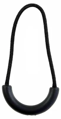 10 Zipper-Schlaufen f Reißverschluss Zieher Zipper-Verlängerung schwarz