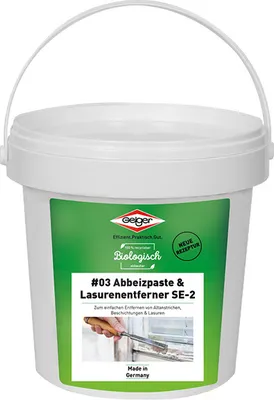 Produktbild von Geiger Abbeizpaste und Lasurentferner SE-3