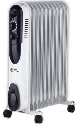 Produktbild von Elta Elektrischer Ölradiator 2000 Watt 9 Rippen Öl Radiator Heizer OR-1409.2