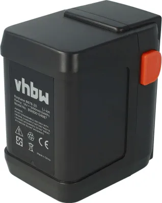 Produktbild von vhbw Akku kompatibel mit Gardena CST 2018-Li (8865-20) Grasschere, Strauchschere Heckenschere Gartengeräte (3000mAh 18V Li-Ion)