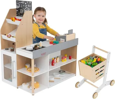 Imagen del producto de Tienda de juegos para niños, "Silecomplaza", con caja registradora