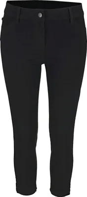 Produktbild von LASCANA 7/8-Jeggings aus weichem Stretch-Denim schwarz Größe 38