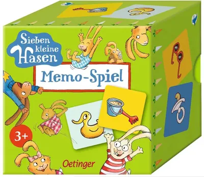 Obrázek produktu pro Sedm malých králíčků. Memo hra