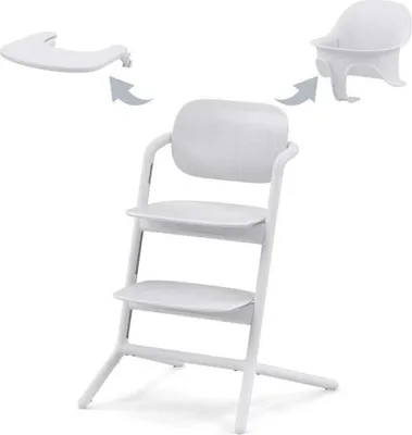 Produktbild von Cybex Lemo 3-in-1-Hochstuhl-Set All White