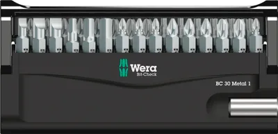 Produktbild von Wera Bit-Check 30 Metal 1 SB