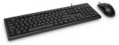 Productafbeelding van Inter Tech 88884091 Inter-Tech Tas KM-3149R Tastatur+Maus QWERTY dt/kyril. schw. retail