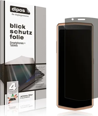 Produktbild von Blickschutzfolie für Cubot Pocket 3 matt Schutzfolie Folie Display Schutz dipos