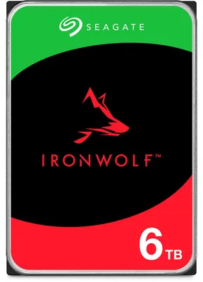 Produktbild von Seagate IronWolf NAS 6 TB CMR, Festplatte, (SATA 6 Gb/s, 3,5")