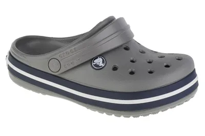 Produktbild von Crocs Crocband Clog K 207006-05H, Badelatschen, für Jungen, Grau, Größe: 28/29