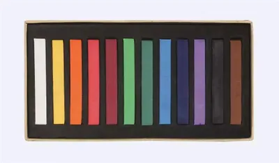 Produktbild von Maries Trockenpastellstifte F2012, 12 Farben