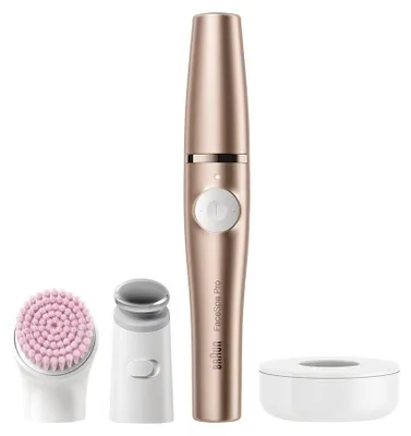 Produktbild von Braun FaceSpa Pro 921, Bronze, Weiß, 10 Pinzette, Kinn, Stirn, Oberlippe, 1 h