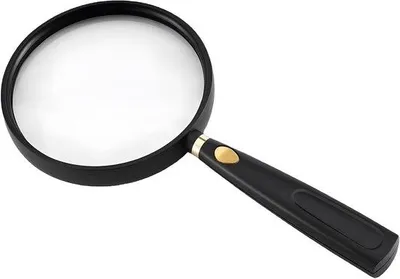 Immagine prodotto di Lente d'ingrandimento 5x nera, antiriflesso, ad alta potenza