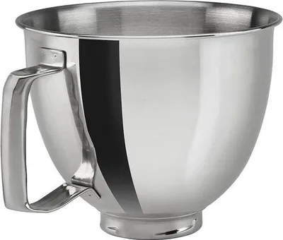 Produktbild von Rührschüssel aus Edelstahl 4,8L - Mit Griff - Spülmaschinenfest