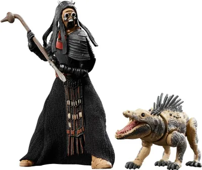 Produktbild von Hasbro - Star Wars: Figurki Tusken Warrior i Massiff z Księgi Boba Fetta 9,5 cm