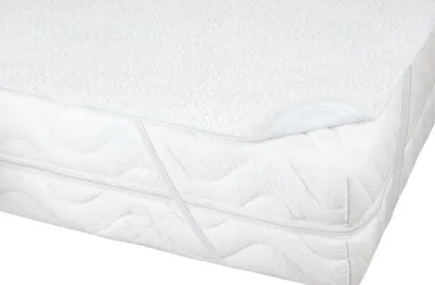 Produktbild von Protektor mit PVC-Bezug - 60x120 cm - Weiß