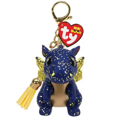 Image de TY MINI BOOS SAFFIRE - Dragonclip Porte-clés 25060